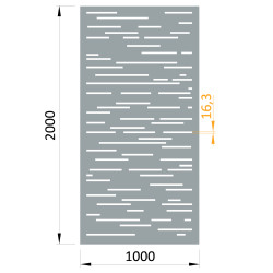 AL plech, vzor 8311, 1000x2000x3mm, bez povrchovej úpravy AL plech, vzor 8311, 1000x2000x3mm, bez povrchovej úpravy